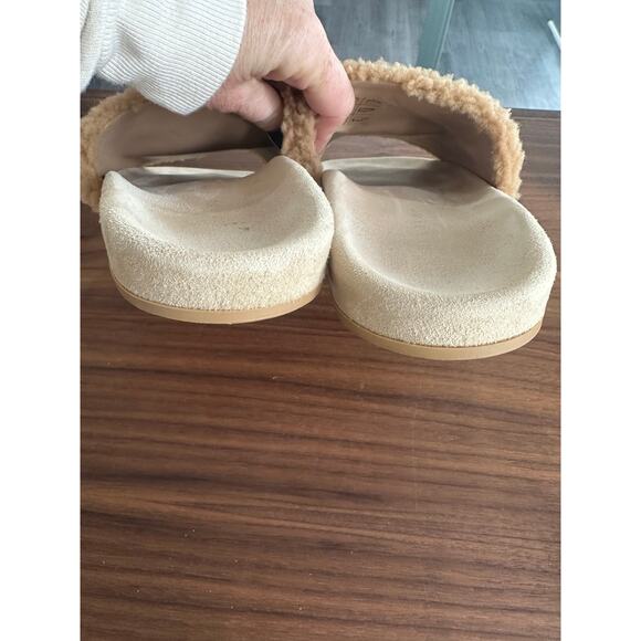 Jenni Kayne Shearling Slide Slippers Size 38(8) - Picture 3 of 9